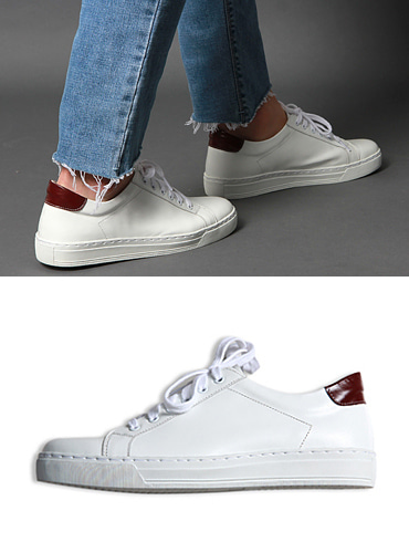 JOSTA MADE. 키높이 +5cm Common projects basic sneakers (red ver.)